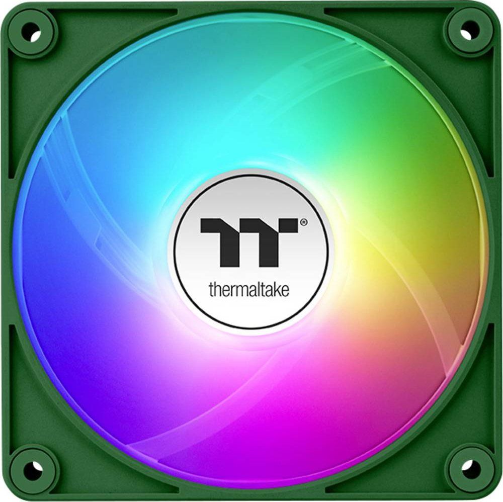 Thermaltake CT140 EX ARGB Sync PC Cooling Fan Racing Green (3-Fan Pack)