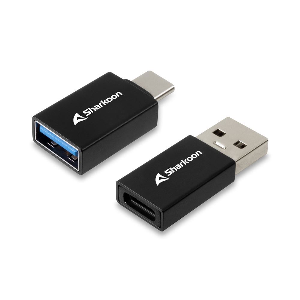Sharkoon OfficePal USB-C Adapters Black