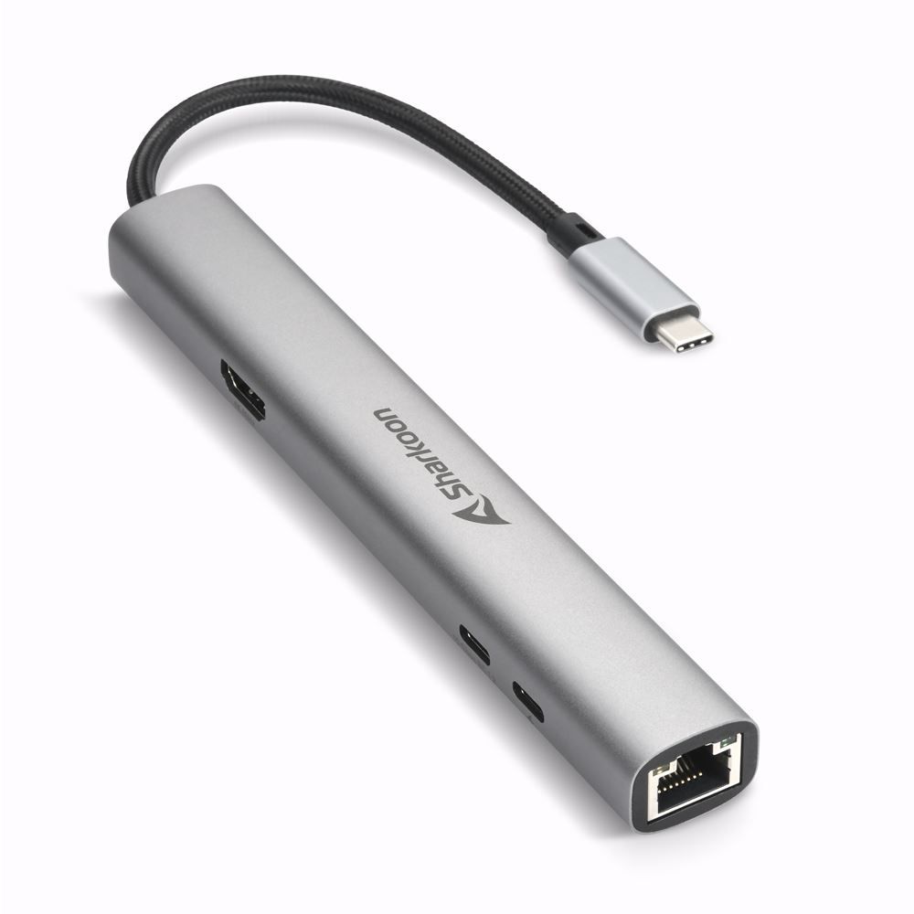 Sharkoon OfficePal Combo Adapter Dark Grey