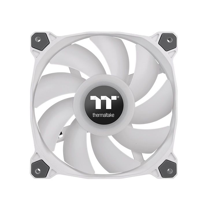 Thermaltake CL-F098-PL14SW-A 14cm Pure Duo 14 ARGB Sync Radiator Fan White (2-Pack)
