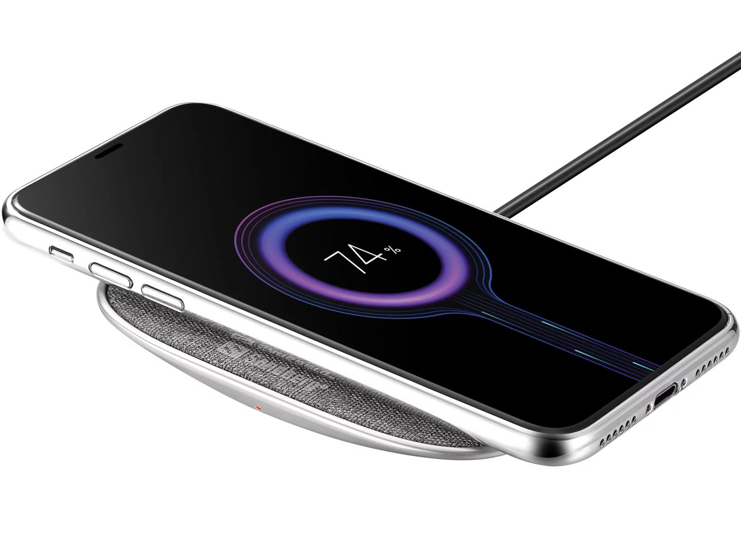 Sandberg SleekPad Wireless Charger 15W Silver