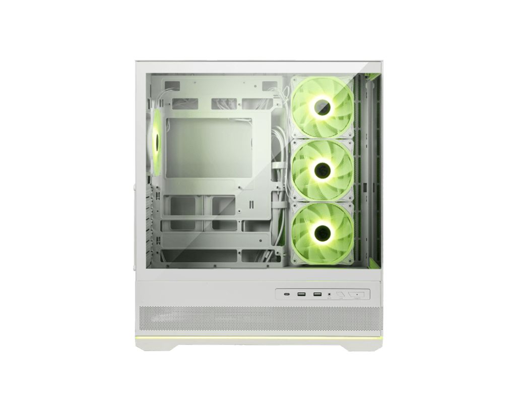 Msi MAG PANO 110R PZ Tempered Glass White