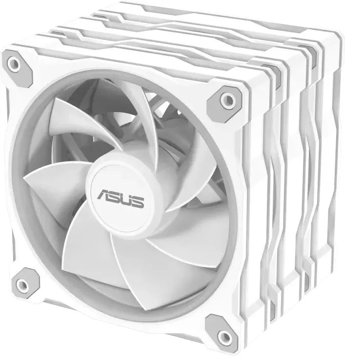 Asus Prime MR120 ARGB Reverse Fan White Triple Pack