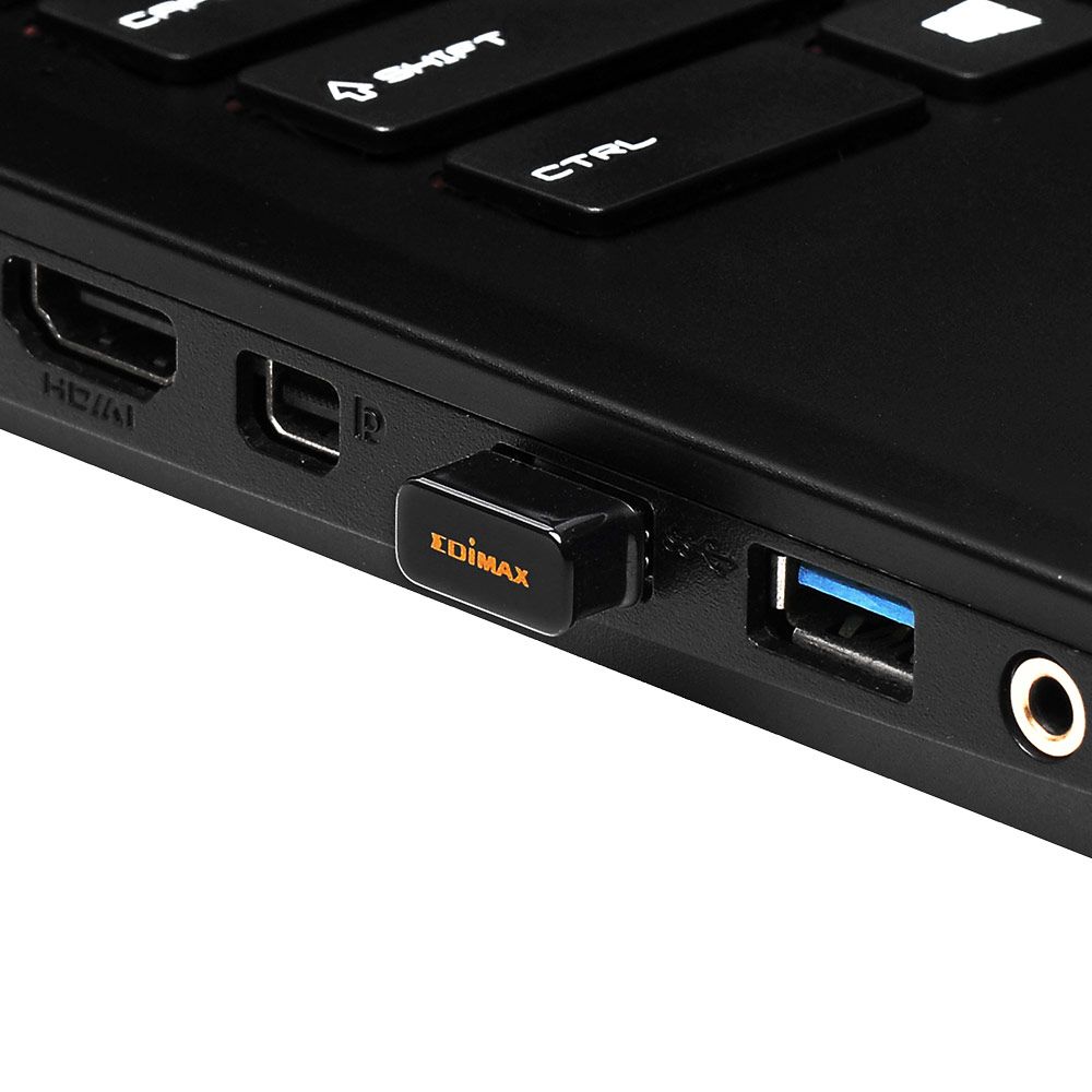 Edimax EW-7611ULB 2-in-1 N150 Wi-Fi & Bluetooth 4.0 Nano USB Adapter