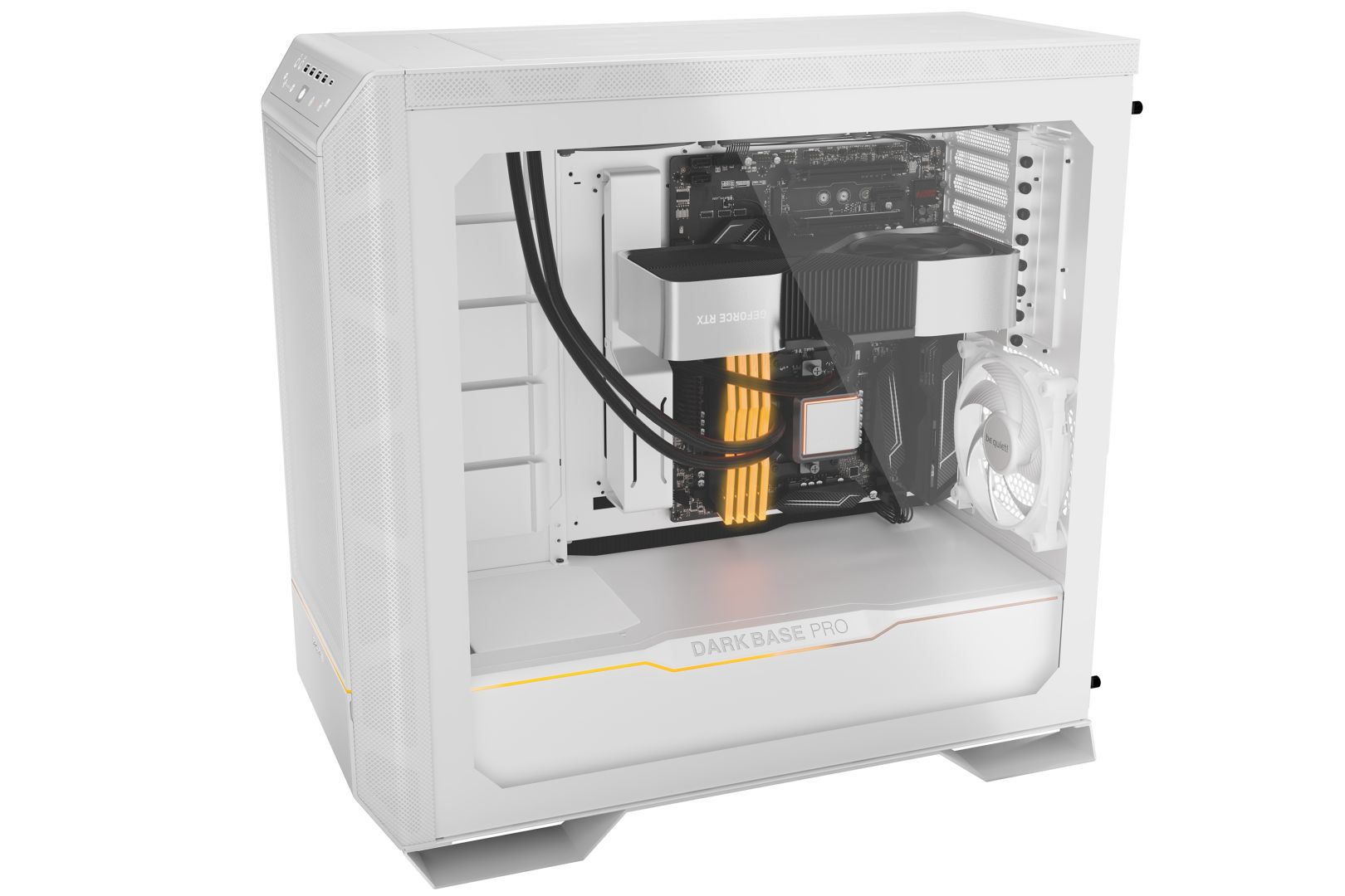 Be quiet! Dark Base Pro 901 Tempered Glass White
