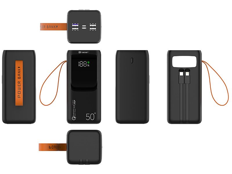 Tracer Vouge-5 50000mAh PowerBank Black