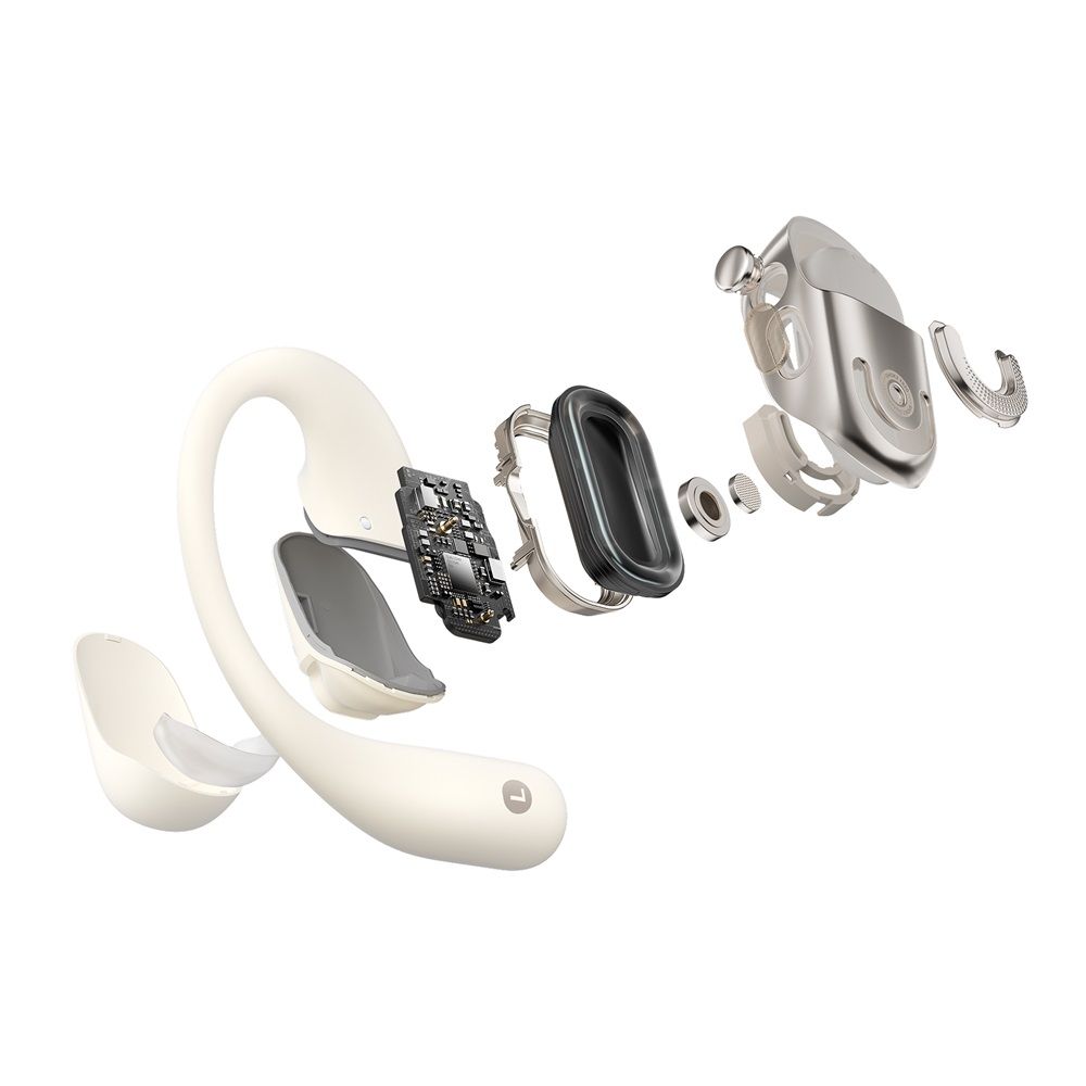 Shokz OpenFit 2 TWS Bluetooth Headset Beige