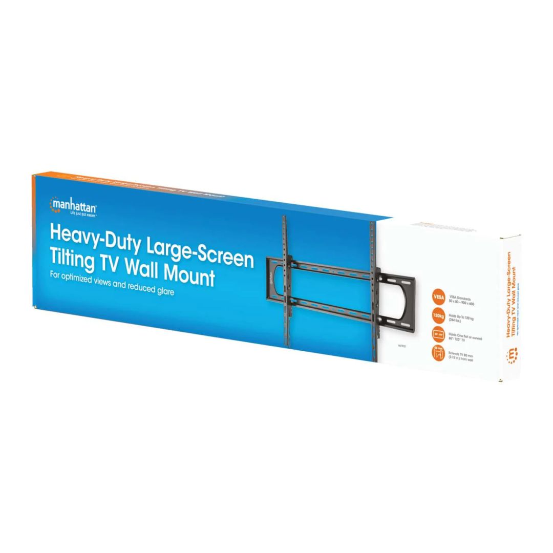 Manhattan Heavy-Duty Large-Screen Tilting TV Wall Mount 60