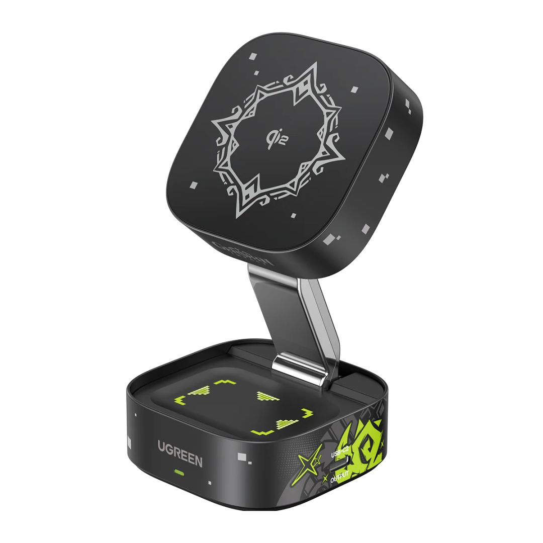 UGREEN MagFlow Wireless Charger Genshin Impact Edition Black