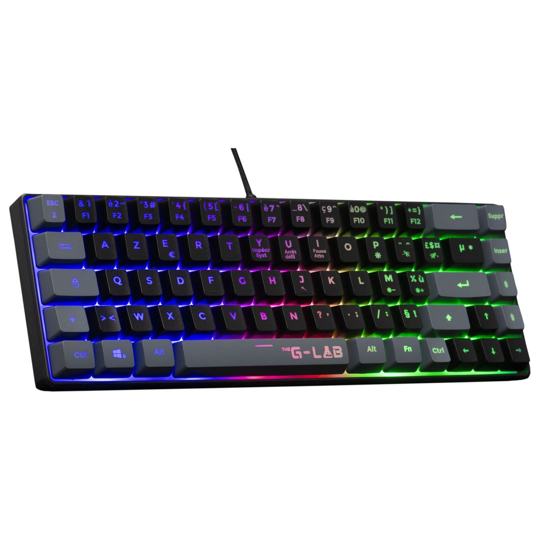 The G-Lab Keyz Hydrogen Keyboard Combo Black HU