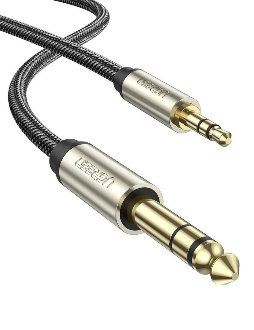 UGREEN AV127 3,5mm jack-TRS cable 1m Grey