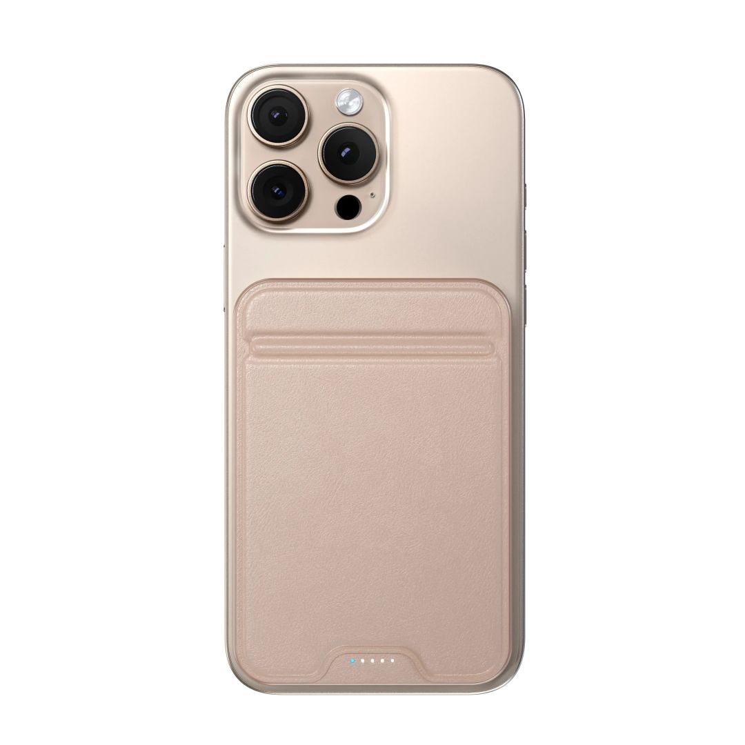 Satechi Qi2 10K Magnetic 10000mAh PowerBank with Stand Desert Rose