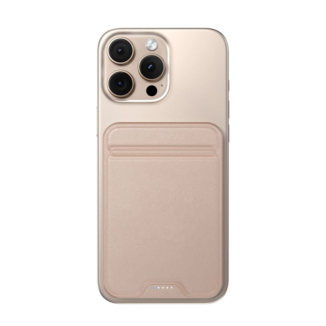 Satechi Qi2 5K Magnetic 5000mAh PowerBank with Stand Desert Rose