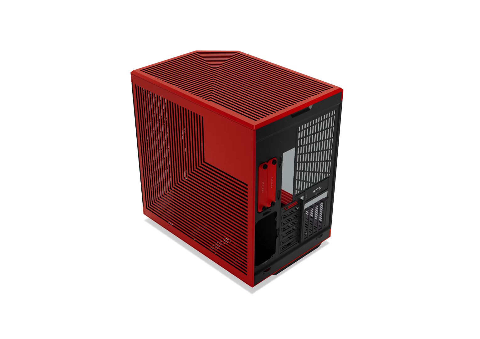 HYTE Y70 Touch Infinite Tempered Glass Black/Red