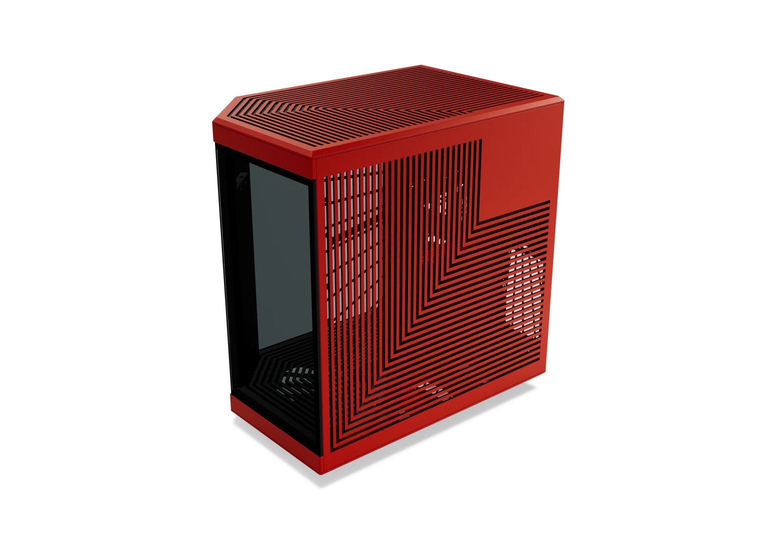HYTE Y70 Touch Infinite Tempered Glass Black/Red