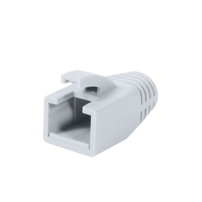 Logilink Strain Relief Boot 8mm for Cat.6 RJ45 plugs 50db White