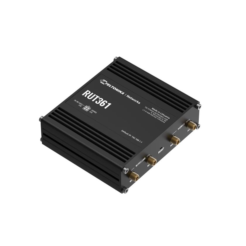 Teltonika RUT361 4G LTE Industrial Router