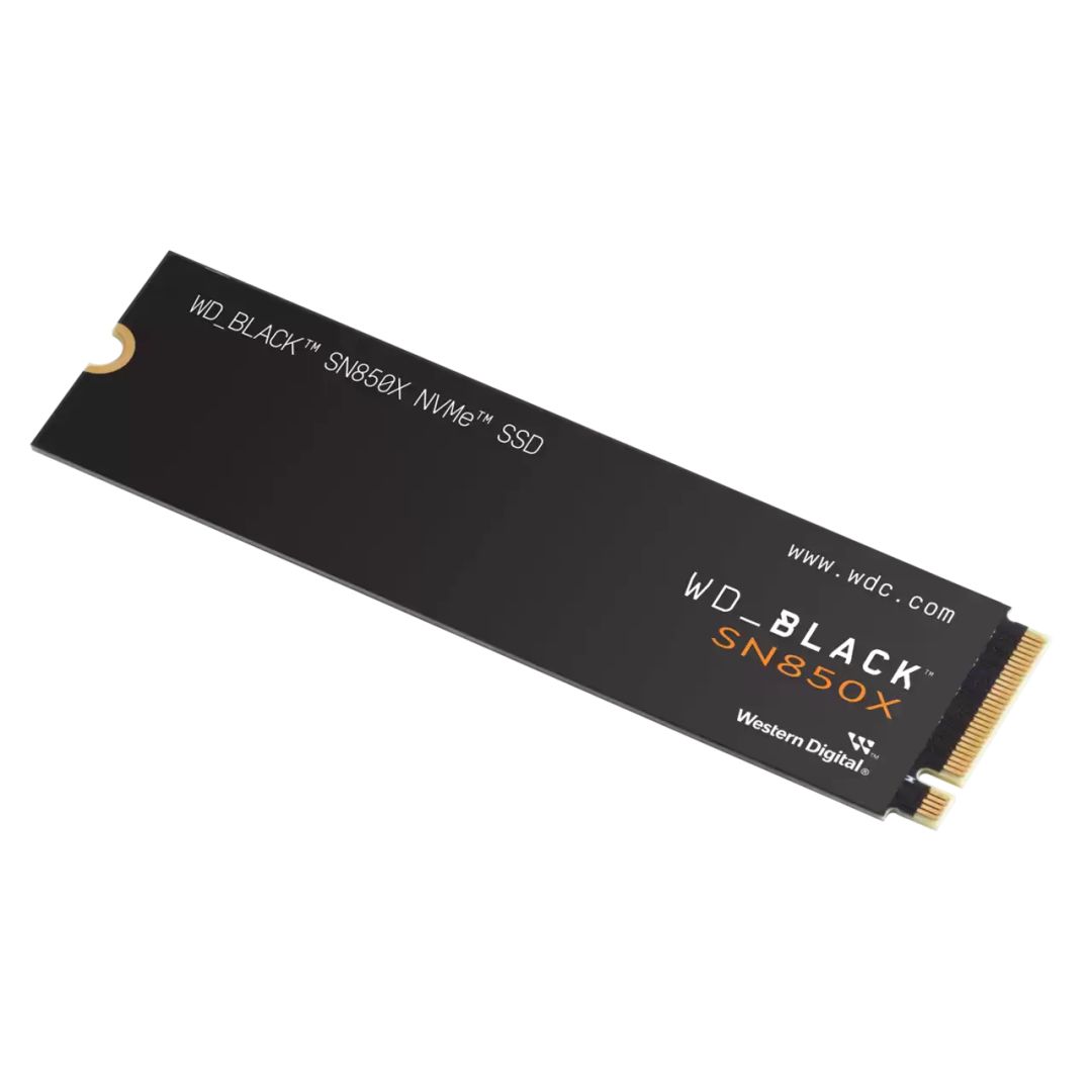 Western Digital 4TB M.2 2280 NVMe SN850X Without Heatsink Black