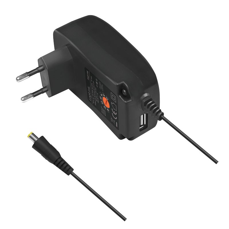 Logilink PA0198 Universal power supply 3-12V 29W Black
