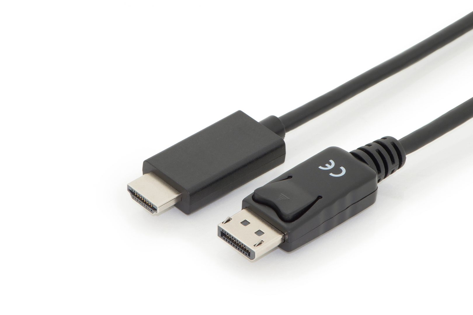 Assmann DisplayPort adapter cable, DP - HDMI type A 2m Black