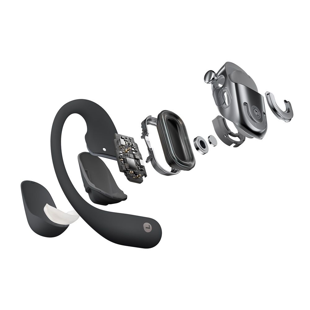 Shokz OpenFit 2 Plus TWS Bluetooth Headset Black