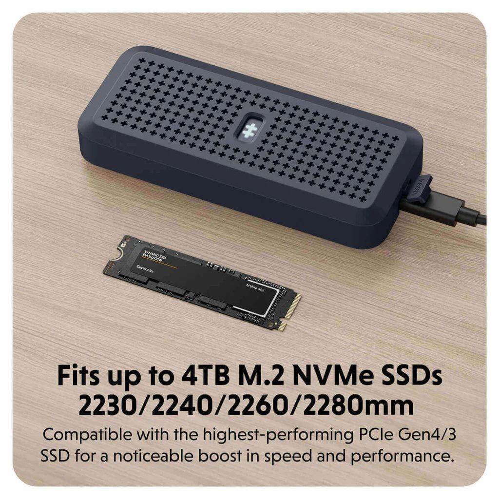 Targus HyperDrive Next USB4 NVMe SSD Enclosure Black