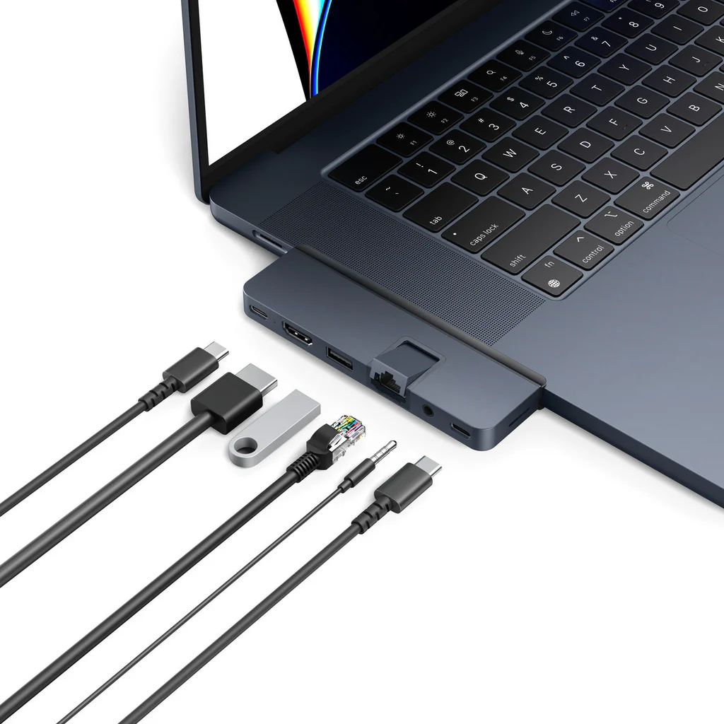 Targus HyperDrive DUO PRO 7-in-2 USB-C Hub Midnight Blue
