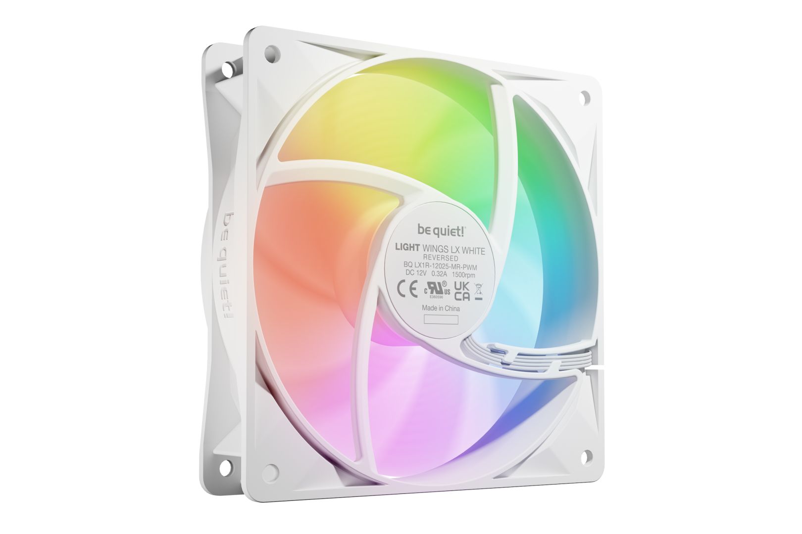 Be quiet! Light Wings LX 120mm PWM High-Speed White