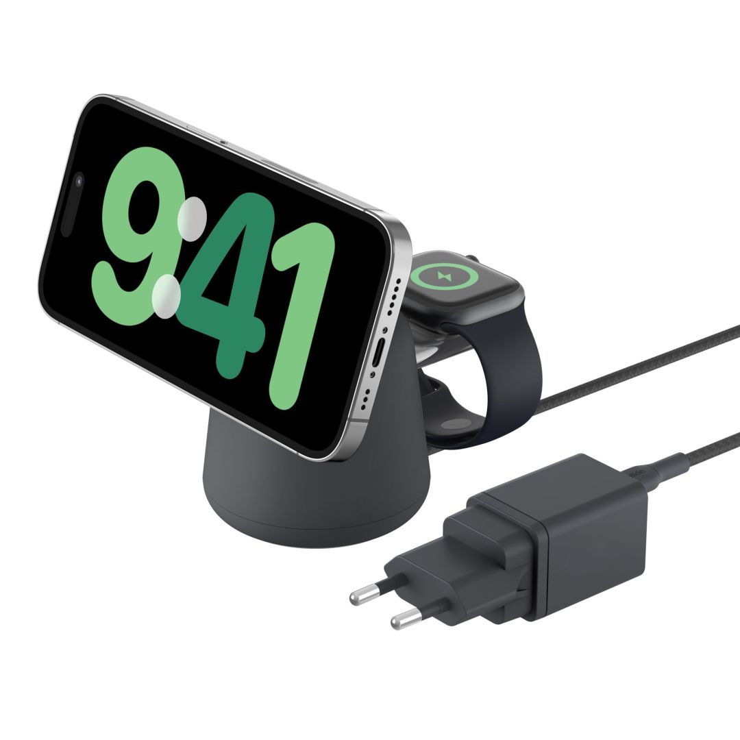 Belkin BOOST Charge PRO Wireless 15W 2in1 Black