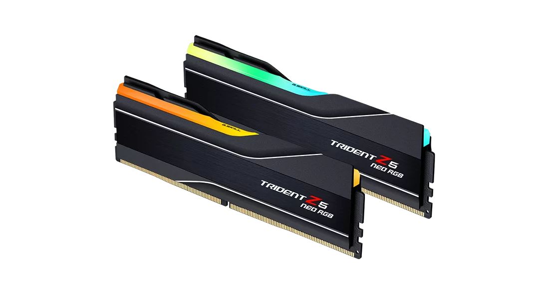 G.SKILL 128GB DDR5 5600MHz Kit(2x64GB) Trident Z5 Neo RGB