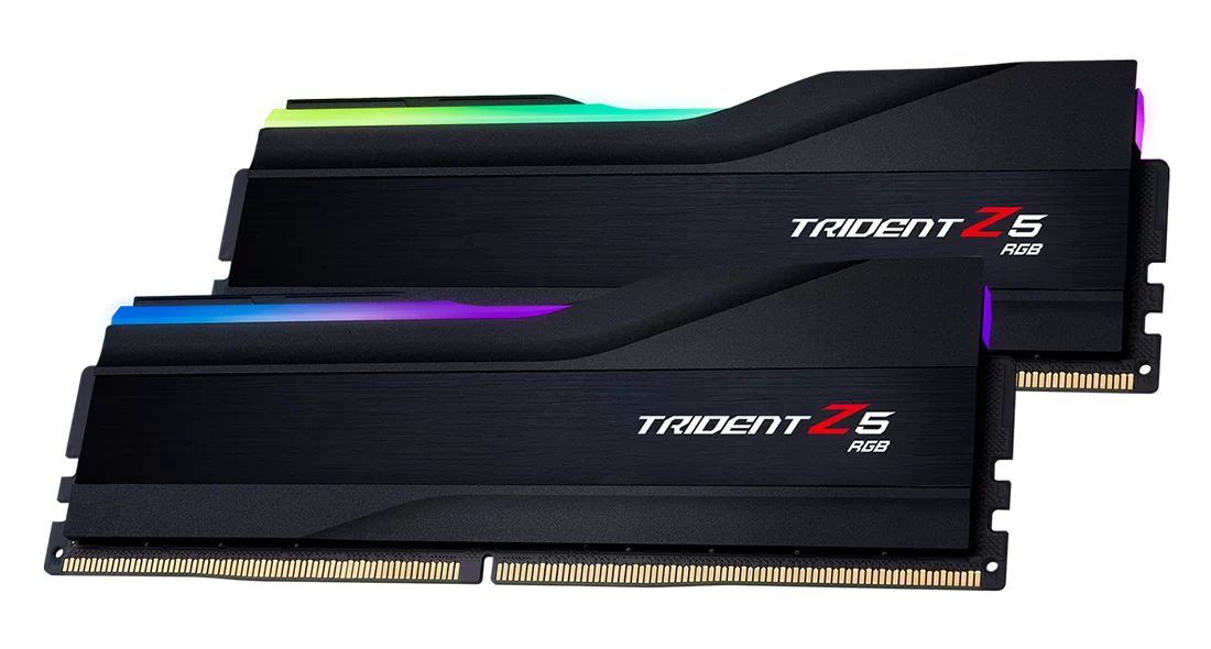 G.SKILL 128GB DDR5 5600MHz Kit(2x64GB) Trident Z5 RGB