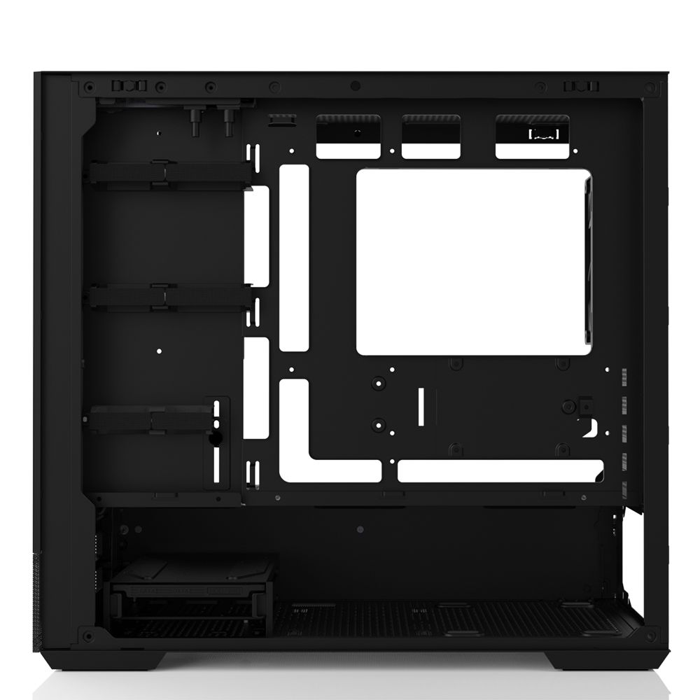 Zalman P30 AIR Tempered Glass Black
