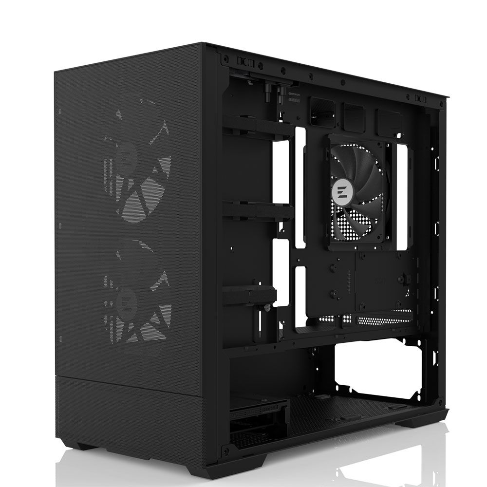 Zalman P30 AIR Tempered Glass Black