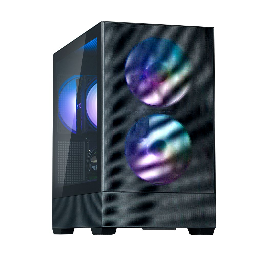 Zalman P30 AIR Tempered Glass Black