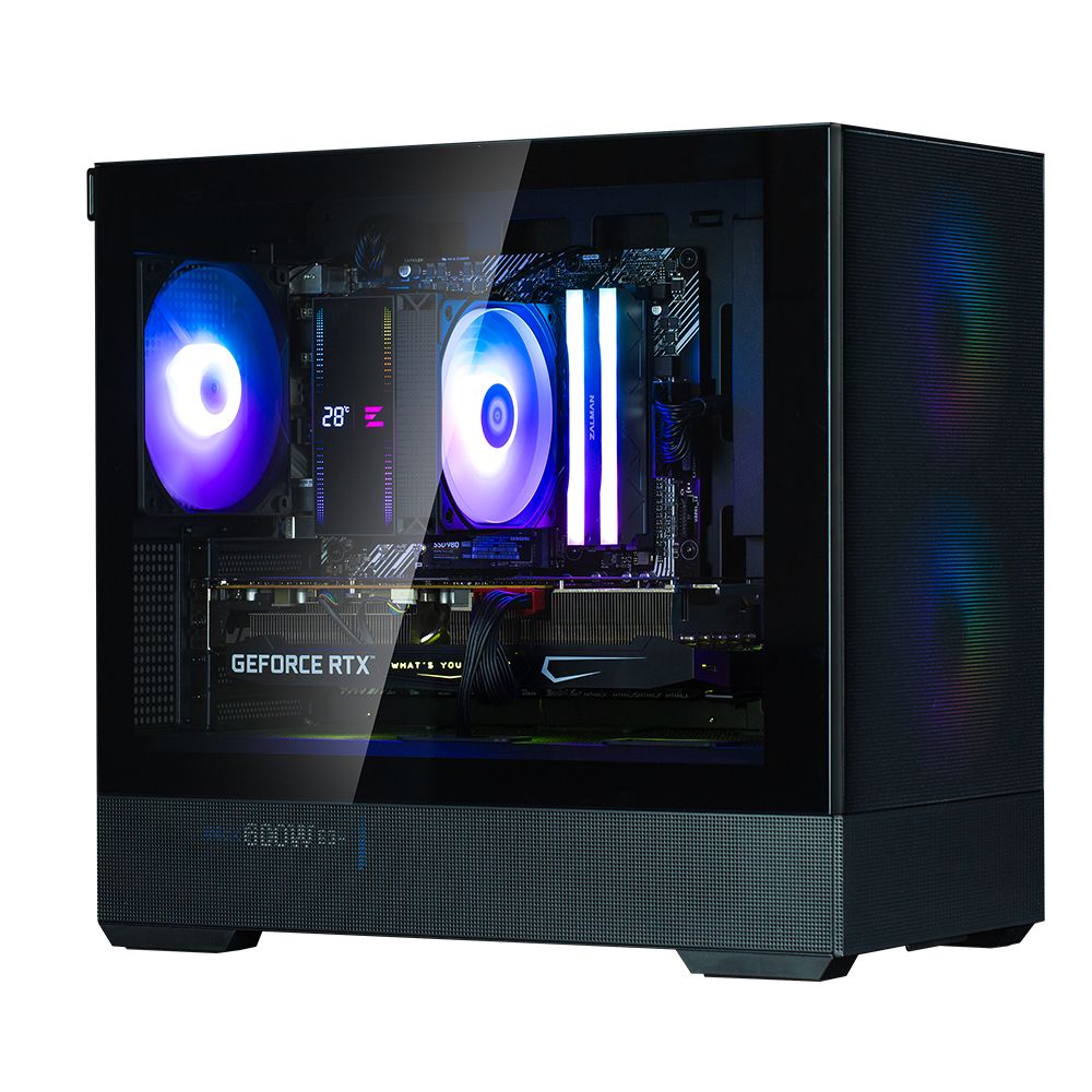 Zalman P30 AIR Tempered Glass Black