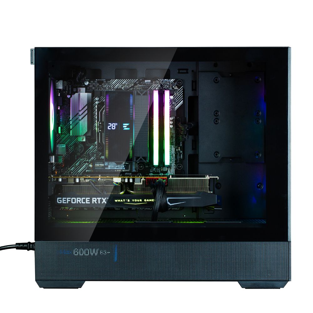 Zalman P30 AIR Tempered Glass Black