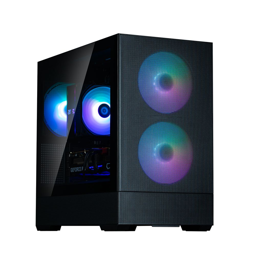 Zalman P30 AIR Tempered Glass Black