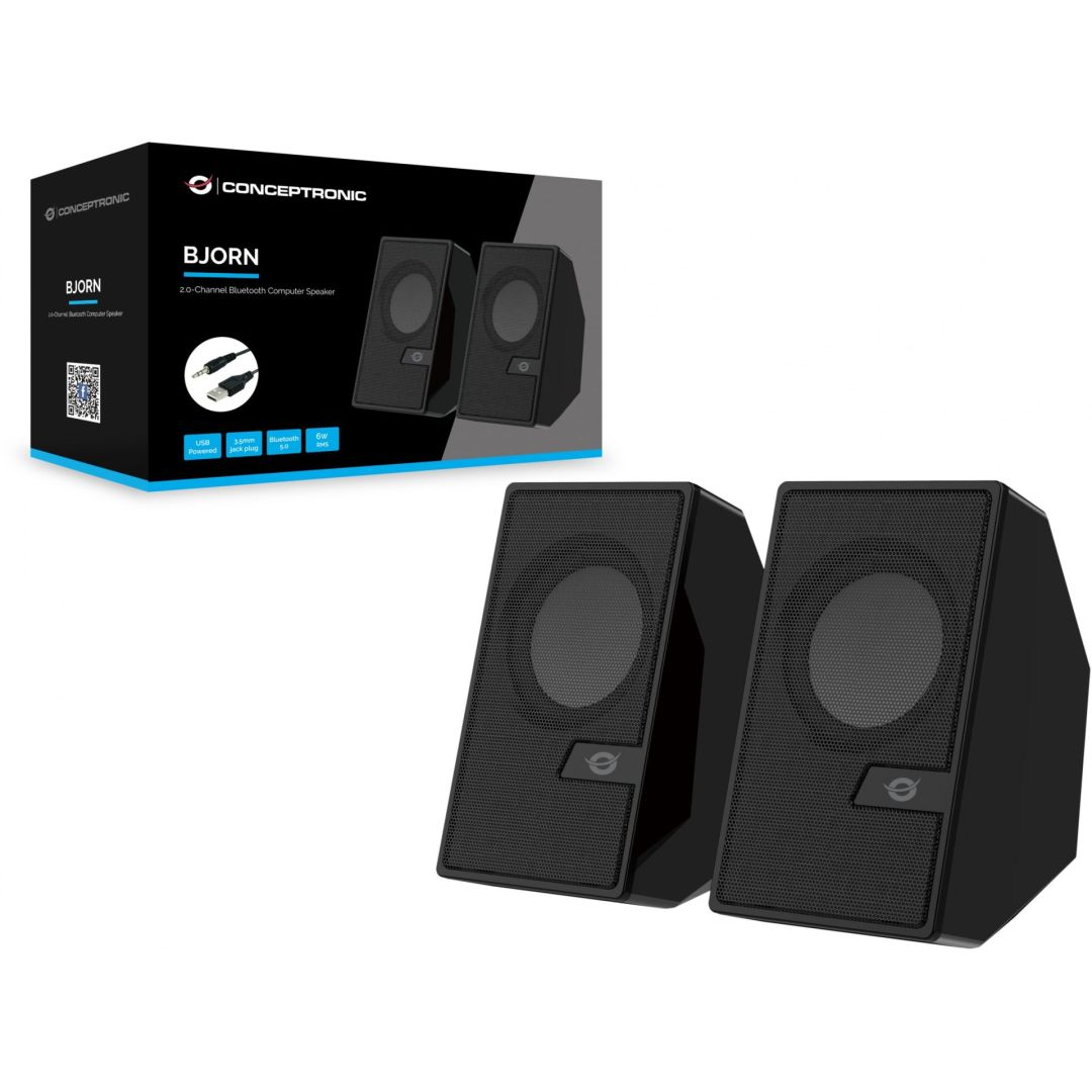 Conceptronic  Bjorn Bluetooth Speaker Black