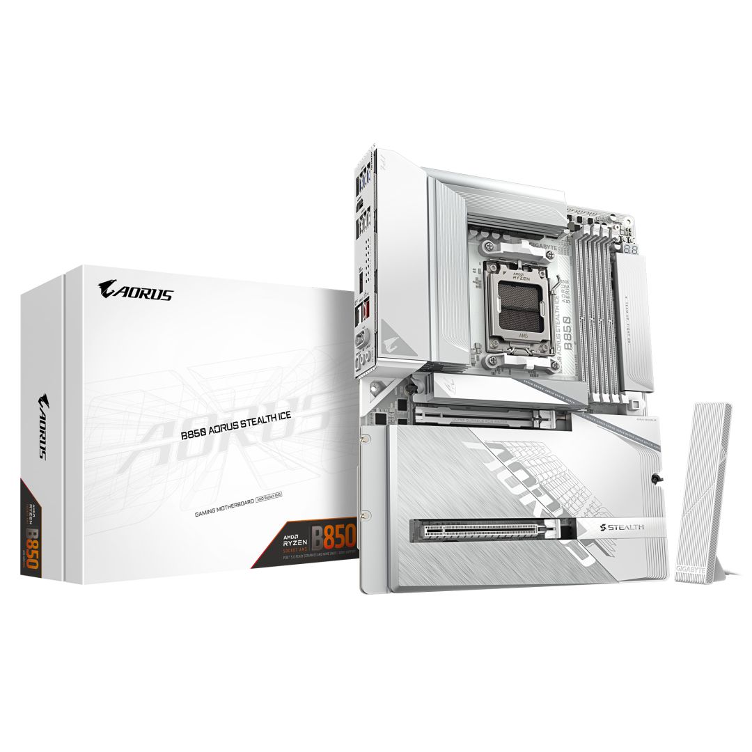 Gigabyte B850 AORUS STEALTH ICE
