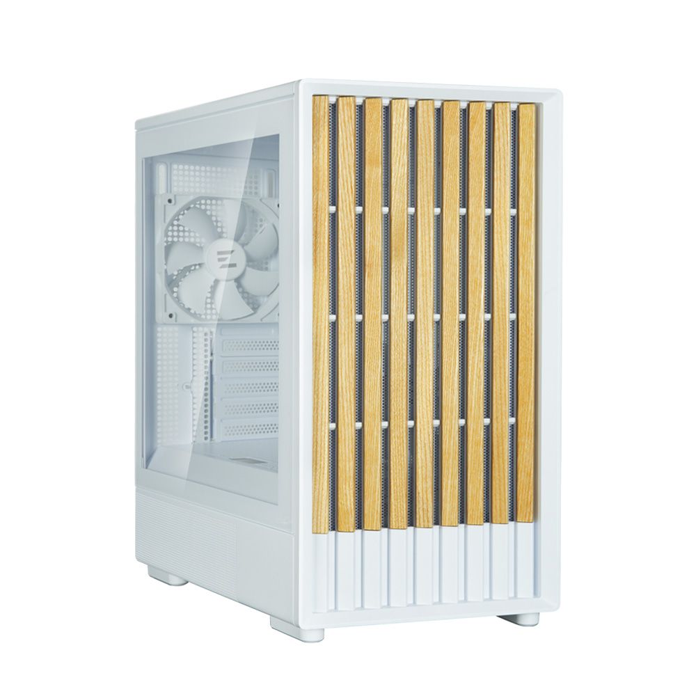 Zalman P10 NAMU Tempered Glass White