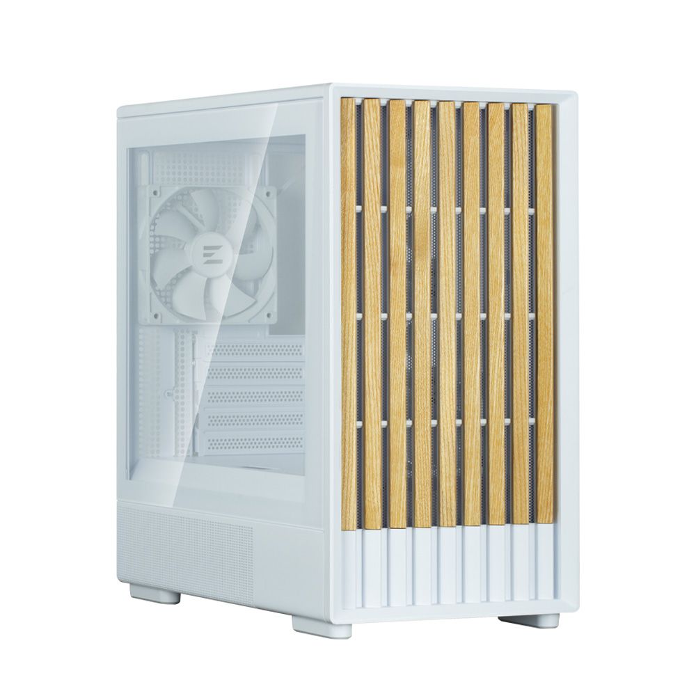 Zalman P10 NAMU Tempered Glass White