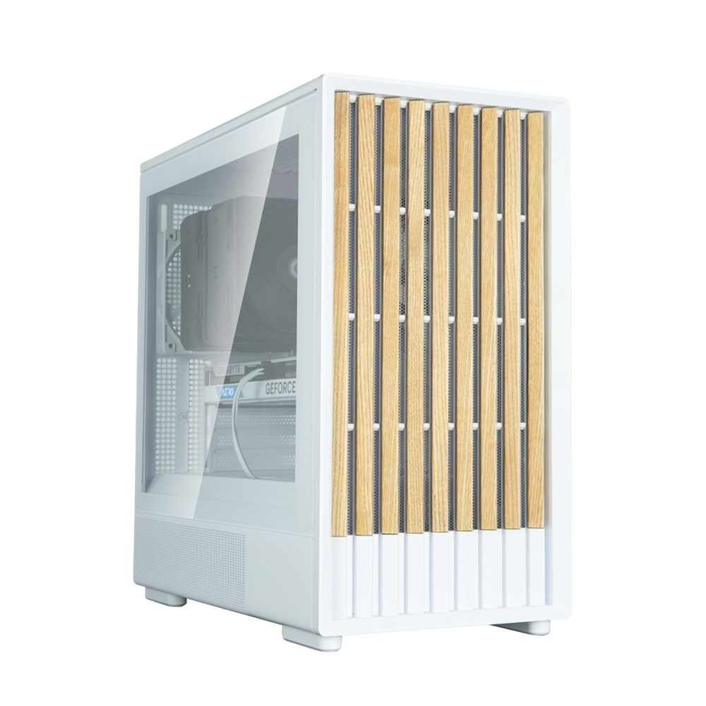 Zalman P10 NAMU Tempered Glass White