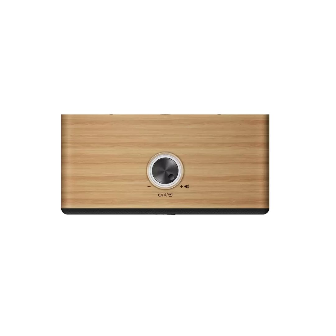 Genius SP-HF505BT Bluetooth Speaker Light Brown Wood