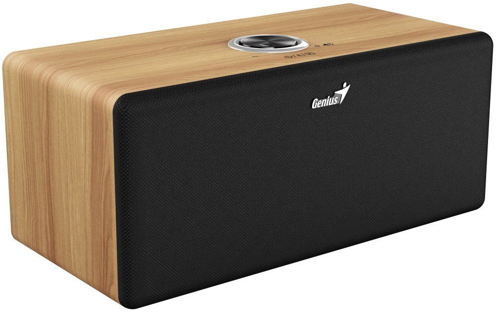 Genius SP-HF505BT Bluetooth Speaker Light Brown Wood