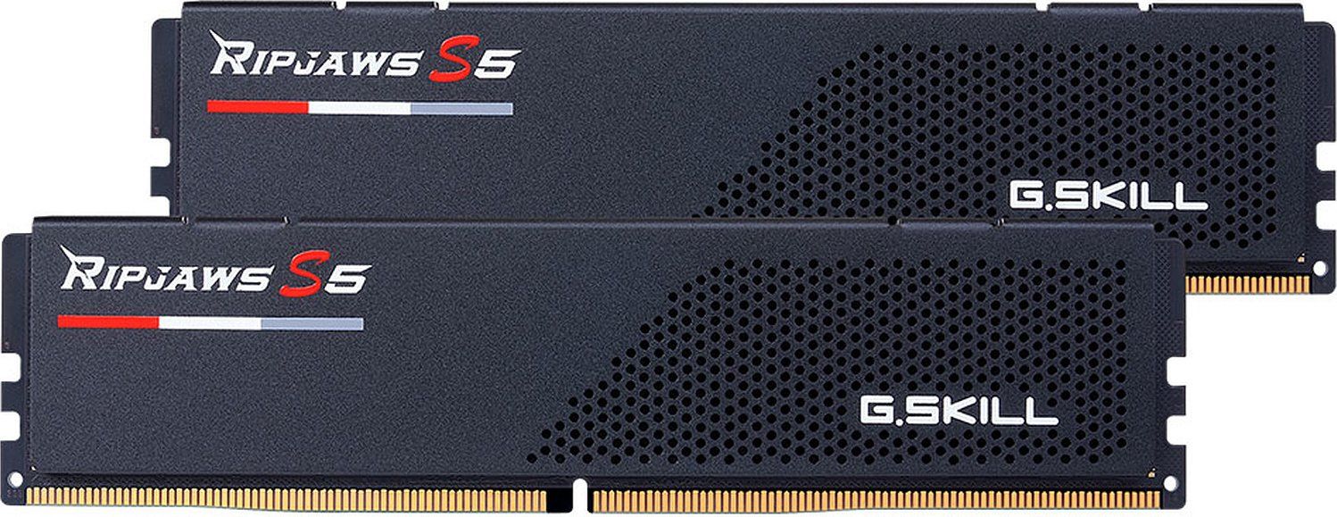 G.SKILL 128GB DDR5 6000MHz Kit(2x64GB) Ripjaws S5 Black
