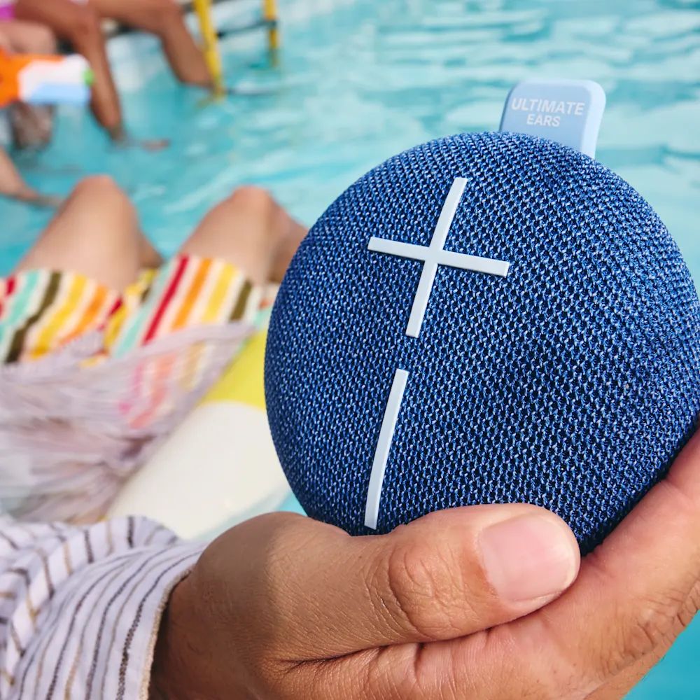 Ultimate Ears Miniroll Bluetooth Speaker Majestic Blue