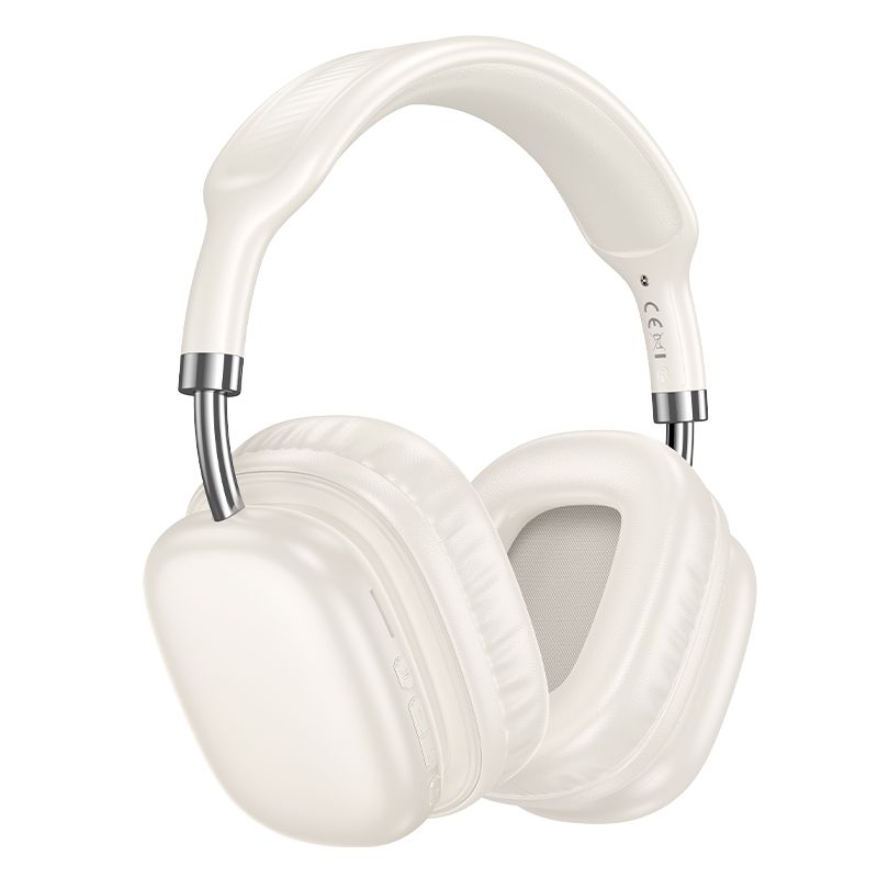 Hoco W52 Plus Tone Bluetooth Headset Milky White