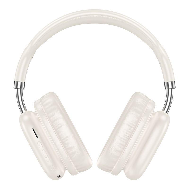 Hoco W52 Plus Tone Bluetooth Headset Milky White