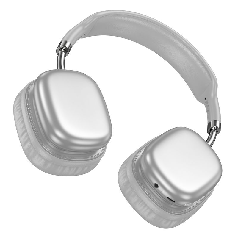 Hoco W52 Plus Tone Bluetooth Headset Silver