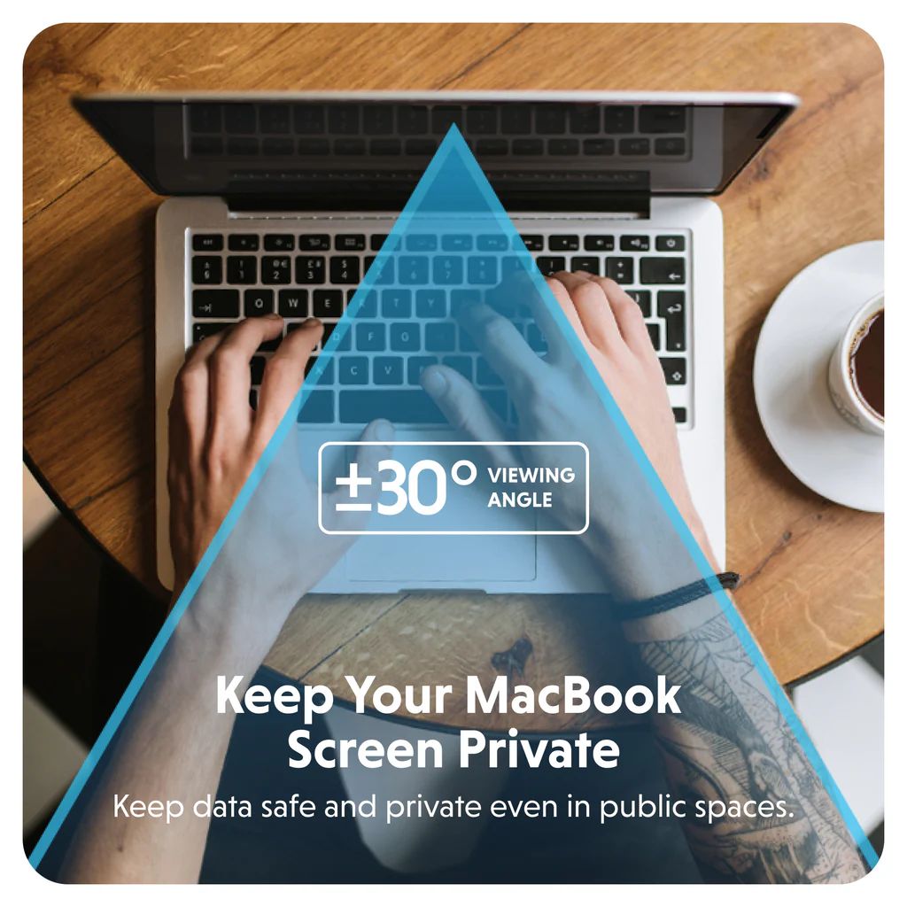 Targus HyperShield Magnetic Privacy Screen for MacBook Air 13,6